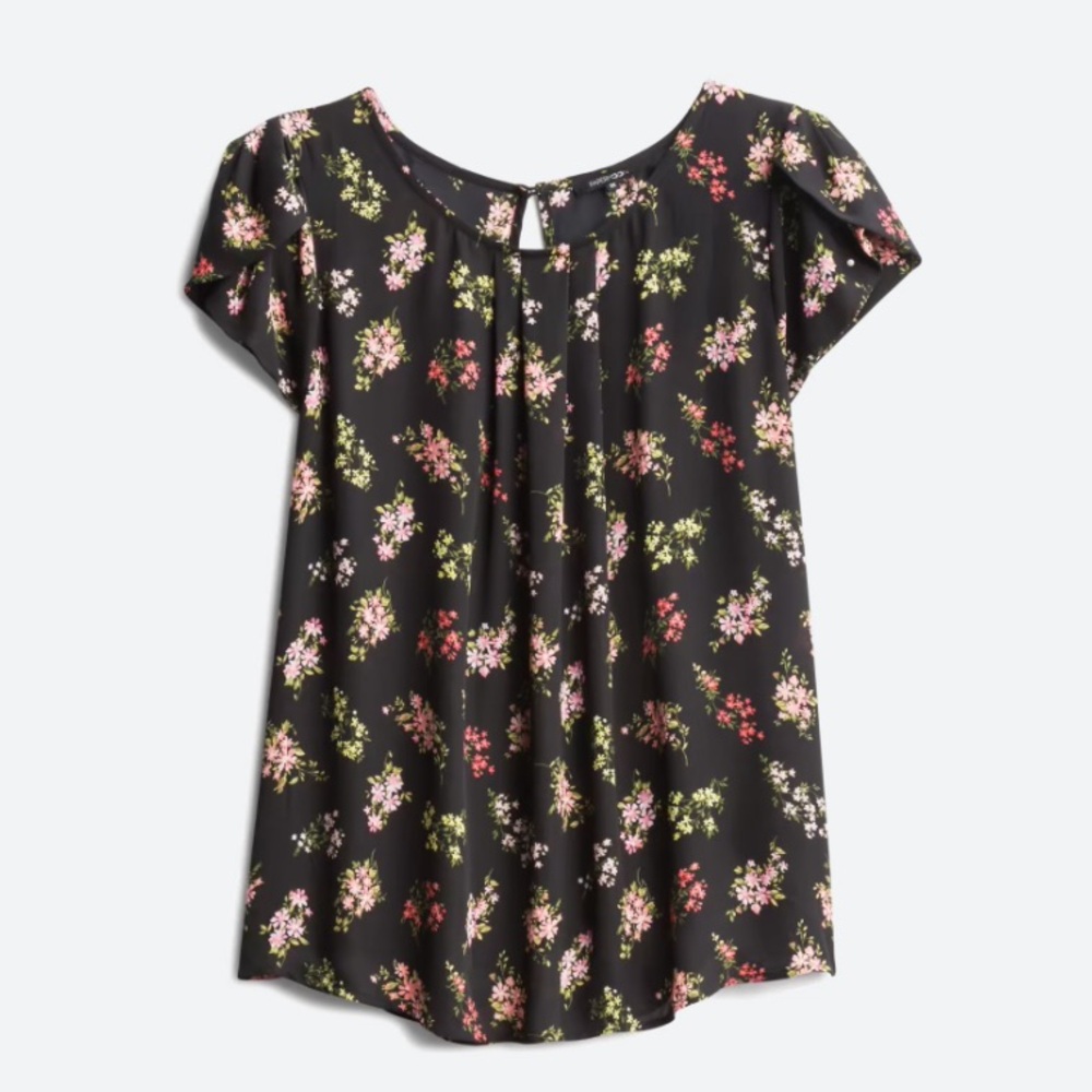 Bastille Tulip Sleeve Blouse